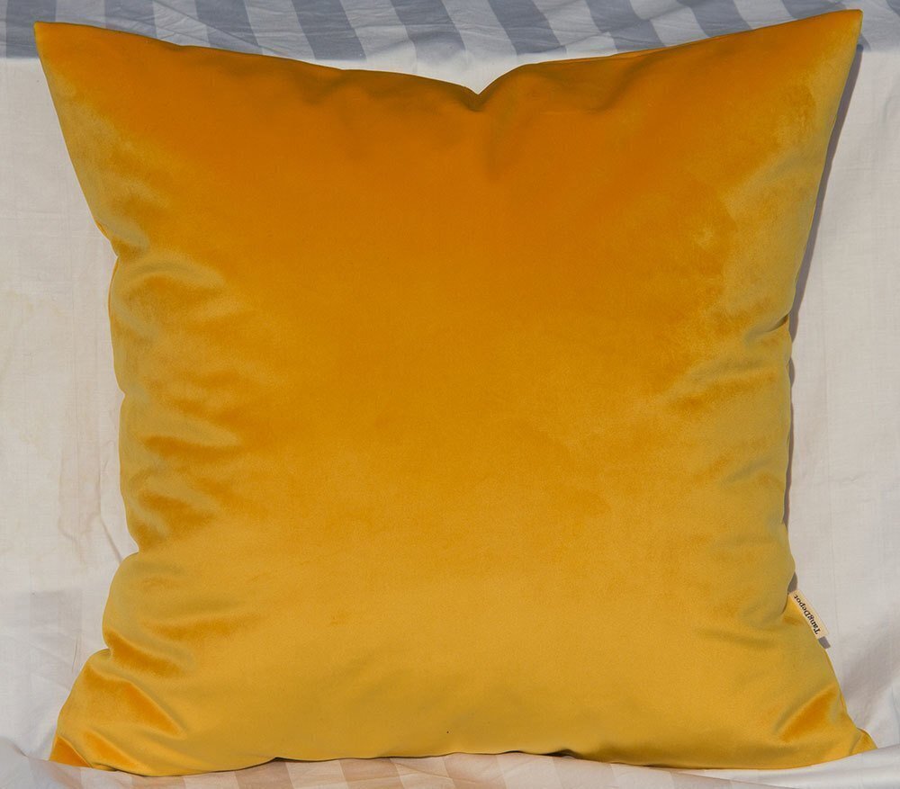 7956 Solid Velvet Throw Pillow Cover/Euro Sham/Cushion Sham, Super Luxury